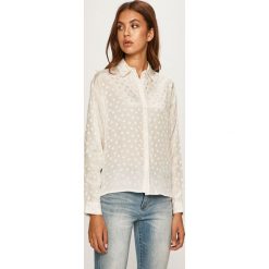 Only - Koszula. Czarne bluzki damskie ONLY, na co dzień, bez wzorów, z wiskozy, eleganckie, z klasycznym kołnierzykiem, z długim rękawem. W wyprzedaży za 69,90 zł.