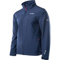 Kurtki sportowe męskie: Hi-tec Kurtka męska LINGEN Navy/Orange Red r. L