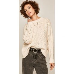 Medicine - Sweter Ready to Party. Białe swetry damskie MEDICINE, s, z poliesteru. W wyprzedaży za 69,90 zł.
