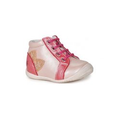Buty Dziecko GBB FRANCKIE. Różowe trampki dziewczęce GBB, bez wzorów, bez zapięcia. Za 202,30 zł.