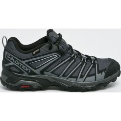 Salomon - Buty X Ultra 3 Prime Gtx. Szare buty trekkingowe męskie Salomon, ze skóry, na sznurówki, outdoorowe, gore-tex. W wyprzedaży za 459,90 zł.