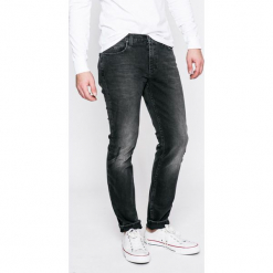 Lee - Jeansy Rider. Szare jeansy męskie slim marki Lee. W wyprzedaży za 249,90 zł.