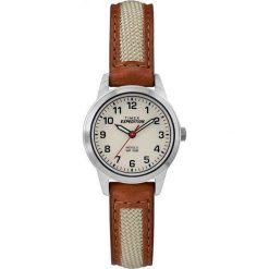 Zegarek Timex TW4B11900 Metal Field Mini damski brązowy. Pomarańczowe zegarki damskie Timex, metalowe. Za 169,00 zł.