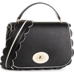 Torebka ELISABETTA FRANCHI - BS-01A-96E2-V220 Nero/Burro 685. Czarne torebki klasyczne damskie Elisabetta Franchi, bez wzorów, ze skóry ekologicznej, klasyczne, bez dodatków. Za 1129,00 zł.