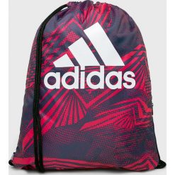 Adidas Performance - Plecak. Różowe plecaki damskie adidas Performance, z nadrukiem, z poliesteru. Za 59,90 zł.