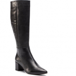Kozaki HÖGL - 6-104923 Black 0100. Czarne kowbojki damskie HÖGL, ze skóry. Za 949,00 zł.