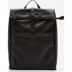 Plecak vintage - Czarny. Czarne plecaki męskie House, bez wzorów, vintage. Za 119,99 zł.