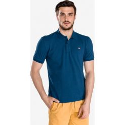 Napapijri Elios Polo Koszulka Niebieski. Niebieskie podkoszulki męskie Napapijri, l, bez wzorów, z bawełny, bez rękawów. Za 274,95 zł.