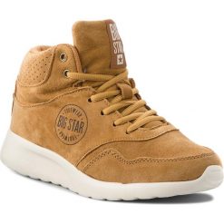 Sneakersy BIG STAR - BB274633 Camel. Pomarańczowe półbuty damskie marki BIG STAR, ze skóry. W wyprzedaży za 149,00 zł.