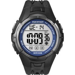 Timex - Zegarek T5K359. Czarne, cyfrowe zegarki męskie Timex, szklane. W wyprzedaży za 119,90 zł.