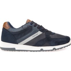 Półbuty GEOX U WILMER. Niebieskie derby męskie Geox, ze skóry. Za 239,90 zł.