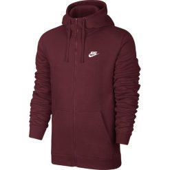 Bluza Nike NSW FZ Fleece Club (804389-677). Brązowe bluzy męskie Nike, m, bez wzorów, z bawełny, bez kołnierzyka, bez rękawów, bez kaptura. Za 199,99 zł.