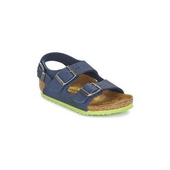Sandały Dziecko Birkenstock MILANO. Niebieskie sandały chłopięce Birkenstock. Za 191,20 zł.