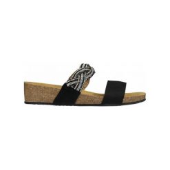 Scholl Diadema Bioprint Black f270421004 Obuwie Damskie (Rozmiar 38). Czarne kapcie damskie marki Scholl. W wyprzedaży za 239,00 zł.