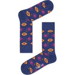 Happy Socks - Skarpety Cry Baby. Niebieskie skarpetki męskie marki Happy Socks, z bawełny. W wyprzedaży za 27,90 zł.