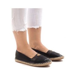 Czarne espadryle GFXWFD2. Czarne espadryle damskie ButyModne, bez wzorów, bez obcasa. Za 69,00 zł.