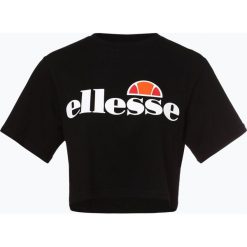 Ellesse - T-shirt damski, czarny. Czarne t-shirty damskie Ellesse, l, bez wzorów, z bawełny, bez kołnierzyka. Za 109,95 zł.