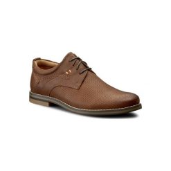 LASOCKI FOR MEN MB-TORINO-03. Pomarańczowe półbuty męskie ze skóry. Za 189,99 zł.