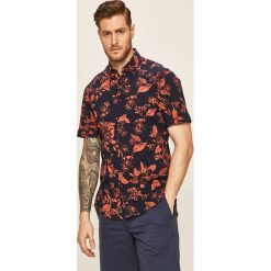 Pierre Cardin - Koszula. Niebieskie koszule męskie Pierre Cardin, s, w kwiaty, z elastanu, casualowe, button down, z krótkim rękawem. Za 329,90 zł.