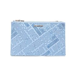 Kopertówki damskie: Kopertówka w kolorze niebieskim – (S)27,5 x (W)17 x (G)2,5 cm