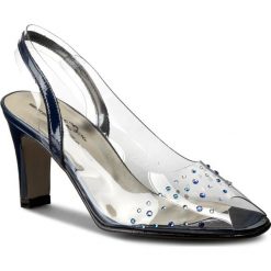 Rzymianki damskie: Sandały BRENDA ZARO – H. Pat F97774 Gabo/Azul 8770
