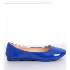 Baleriny damskie kobaltowe JX76P T.BLUE. Niebieskie baleriny damskie ButyModne, bez wzorów, ze skóry ekologicznej, klasyczne, bez obcasa. W wyprzedaży za 69,00 zł.