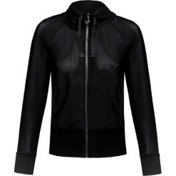 Bluza DEHA ACTIVE. Czarne bluzy damskie Deha, bez wzorów, z dzianiny, bez rękawów, bez kaptura. W wyprzedaży za 264,00 zł.