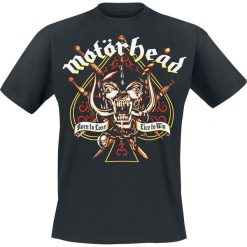 T-shirty męskie z nadrukiem: Motörhead Sword Spade T-Shirt czarny