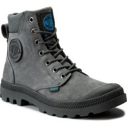 Buty zimowe damskie: Trapery PALLADIUM – Pampa Cuff Wp Lux 73231-077-M Iron Gate/Diva Blue