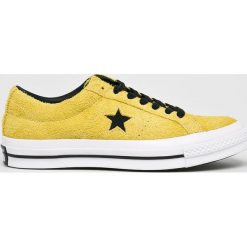 Converse - Tenisówki One Star. Żółte trampki męskie marki Converse, ze skóry, na sznurówki. Za 369,90 zł.