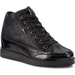 Sneakersy IGI&CO - 2160900 Nero. Czarne półbuty damskie marki IGI&CO, na co dzień, bez wzorów, ze skóry, bez obcasa, na koturnie, bez zapięcia. W wyprzedaży za 319,00 zł.