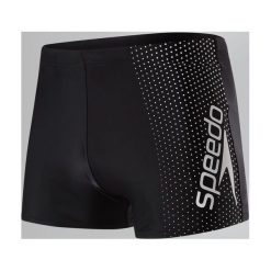 Kąpielówki męskie: Speedo Kąpielówki męskie Gala Logo Aquashort Black/Grey r. 34 (8113548815)