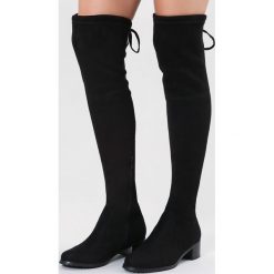 Buty zimowe damskie: Czarne Kozaki Certitude