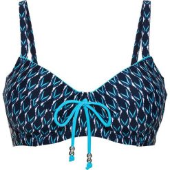 Bez Kategorii: Biustonosz bikini minimizer na fiszbinach bonprix niebiesko-biały