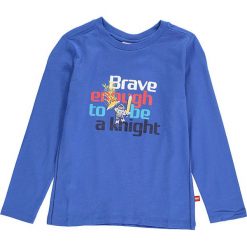 Koszulka "Thomas 313" w kolorze niebieskim. Niebieskie t-shirty chłopięce marki LEGO Wear, z nadrukiem, z bawełny, z długim rękawem. W wyprzedaży za 59,95 zł.