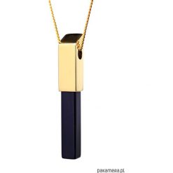 Wisiorki damskie: wisiorek krótki z kolekcji EDGY/ ROYAL/onyx