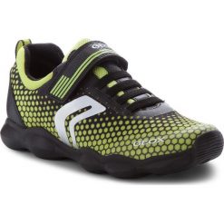 Derby męskie: Półbuty GEOX - J Munfrey B. D J744BD 014CE C0802 D Black/Lime