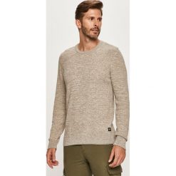 Marc O'Polo - Sweter. Niebieskie swetry męskie Marc O'Polo, s, bez wzorów, z bawełny, z okrągłym kołnierzem, bez kaptura. Za 429,90 zł.