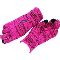 Asics Liner Glove ZC2454-0692. Różowe rękawiczki damskie Asics. W wyprzedaży za 39,99 zł.