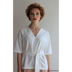 Bluzki damskie: Bluzka KIMONO-LIKE WHITE