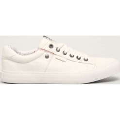 Big Star - Tenisówki. Białe trampki męskie BIG STAR, bez wzorów, z gumy, retro, na sznurówki. Za 169,90 zł.
