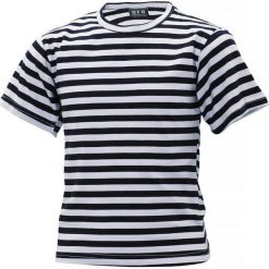 Koszulka chłopięca Rosyjskiej Marynarki Wojennej czarna r. M. Czarne t-shirty chłopięce MFH - Max Fusch, bez wzorów, bez rękawów. Za 68,59 zł.