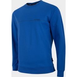 Bluza męska BLM600 - niebieski - Outhorn. Niebieskie bluzy męskie Outhorn, m. W wyprzedaży za 49,99 zł.