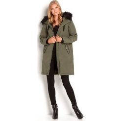 Happy Holly Kurtka Stephanie khaki female zielony 32/34. Zielone kurtki damskie Happy Holly, bez wzorów, z futra, bez kaptura. Za 479,00 zł.