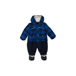 Kombinezony niemowlęce: KANZ Boys Baby Kombinezon zimowy yard check blue