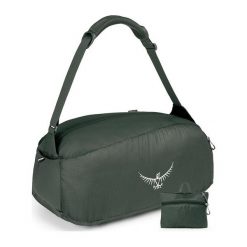 Osprey Torba Ultralight Stuff Duffel 30 L Shadow Grey. Szare torby podróżne Osprey, bez wzorów, z nylonu, sportowe. Za 120,00 zł.