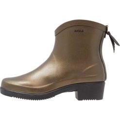 Buty zimowe damskie: Aigle MISS JULIETTE Kalosze goldbronze/noir