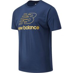 NEW BALANCE > MT03503NGO. Żółte koszulki męskie New Balance, m, bez wzorów, z dzianiny, street, bez kołnierzyka, bez rękawów. Za 129,99 zł.