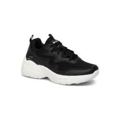Skechers BOBS PRIMO 33124BLK. Czarne buty sportowe damskie Skechers, bez wzorów, ze skóry ekologicznej, sportowe. Za 239,99 zł.
