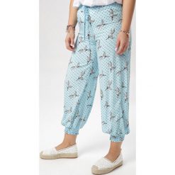 Jasnoniebieskie Spodnie Cherishi. Niebieskie jeansy damskie Born2be, xl. W wyprzedaży za 34,99 zł.